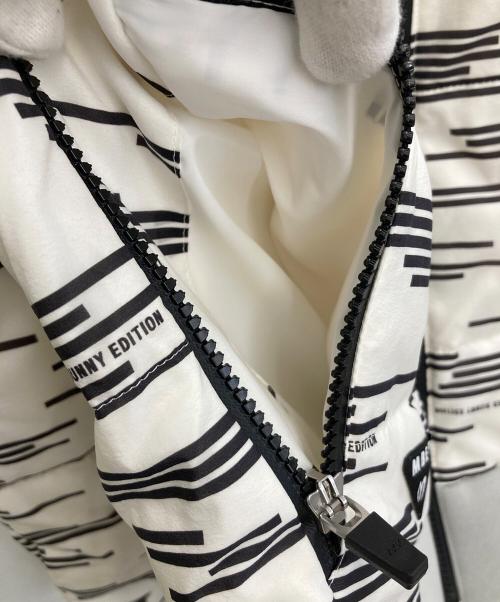 MASTER BUNNY EDITION（マスターバニーエディション）MASTER BUNNY EDITION (マスターバニーエディション) ダウンジャケット ホワイト×ブラック サイズ:５の古着・服飾アイテム