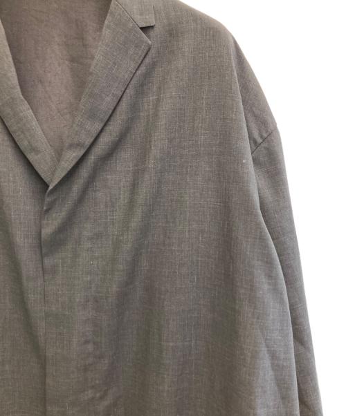 KOLOR（カラー）KOLOR (カラー) Wooly Finished Polyester Taffeta Coat ブラック サイズ:３の古着・服飾アイテム