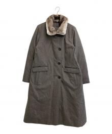 HALEINE（アレンヌ）の古着「ダウンウールコート」｜グレー