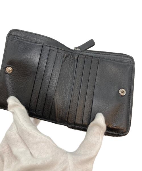 BALENCIAGA（バレンシアガ）BALENCIAGA (バレンシアガ) エブリデイ ラウンドファスナーウォレット ブラックの古着・服飾アイテム