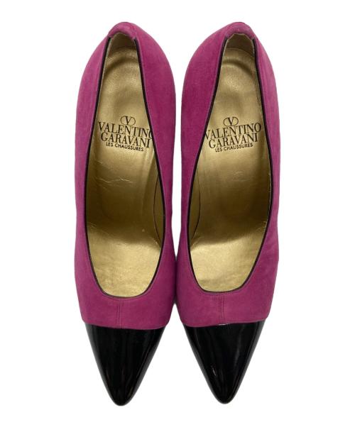 VALENTINO GARAVANI（ヴァレンティノ・ガラヴァーニ）VALENTINO GARAVANI (ヴァレンティノ・ガラヴァーニ) ヒールパンプス ピンク サイズ:5の古着・服飾アイテム