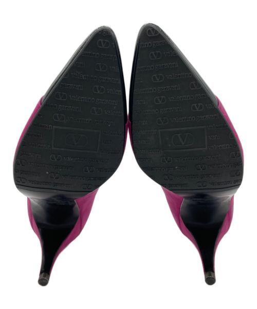 VALENTINO GARAVANI（ヴァレンティノ・ガラヴァーニ）VALENTINO GARAVANI (ヴァレンティノ・ガラヴァーニ) ヒールパンプス ピンク サイズ:5の古着・服飾アイテム