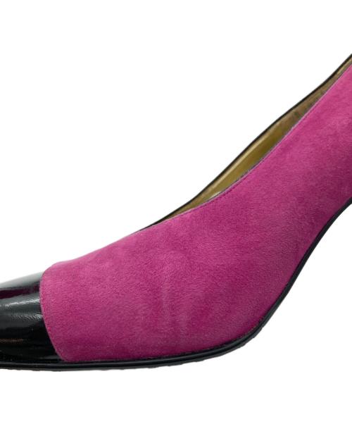 VALENTINO GARAVANI（ヴァレンティノ・ガラヴァーニ）VALENTINO GARAVANI (ヴァレンティノ・ガラヴァーニ) ヒールパンプス ピンク サイズ:5の古着・服飾アイテム