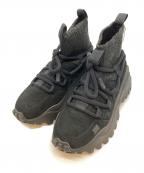 AMI PARISアミ パリス）の古着「Otto suede-panelled sneakers」｜ブラック