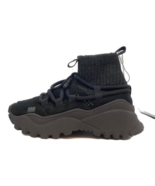 AMI PARIS（アミ パリス）AMI PARIS (アミ パリス) Otto suede-panelled sneakers ブラック サイズ:44の古着・服飾アイテム