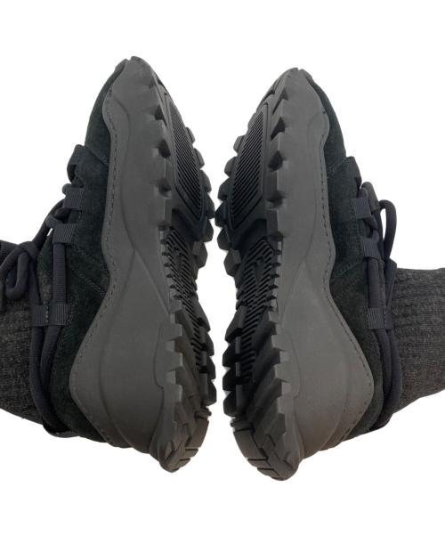 AMI PARIS（アミ パリス）AMI PARIS (アミ パリス) Otto suede-panelled sneakers ブラック サイズ:44の古着・服飾アイテム