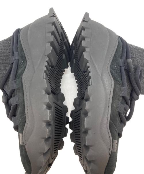 AMI PARIS（アミ パリス）AMI PARIS (アミ パリス) Otto suede-panelled sneakers ブラック サイズ:44の古着・服飾アイテム