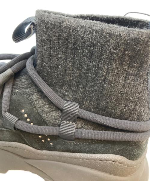 AMI PARIS（アミ パリス）AMI PARIS (アミ パリス) Otto suede-panelled sneakers ブラック サイズ:44の古着・服飾アイテム