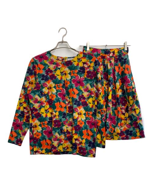 Yves Saint Laurent（イヴサンローラン）Yves Saint Laurent (イヴサンローラン) セットアップブラウス マルチカラー サイズ:Mの古着・服飾アイテム