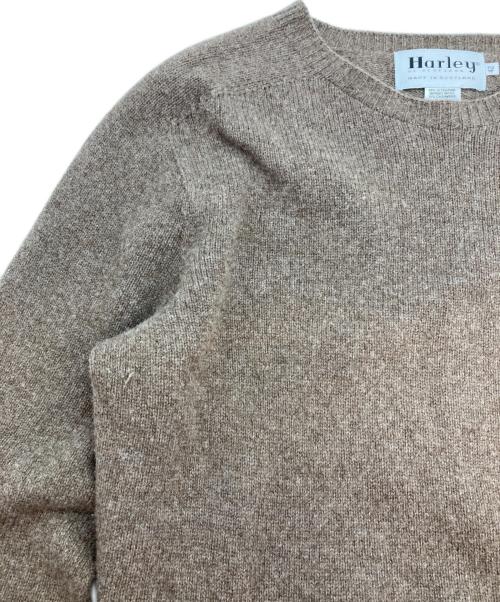 Harley of SCOTLAND（ハーレーオブスコットランド）Harley of SCOTLAND (ハーレーオブスコットランド) ニット ブラウン サイズ:42の古着・服飾アイテム