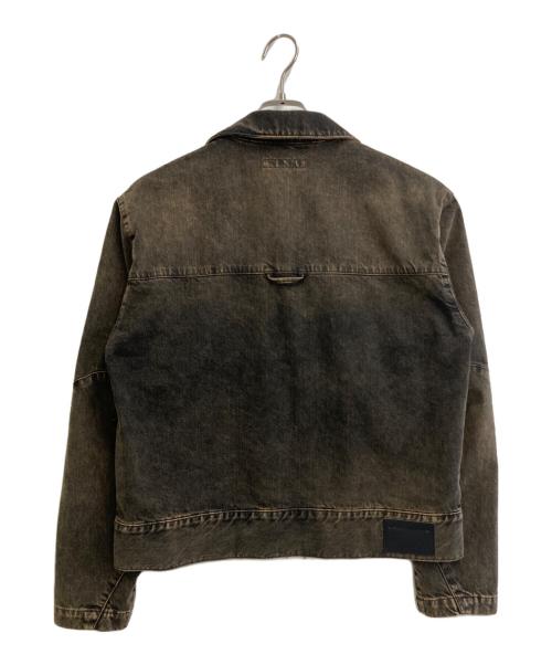 jieda（ジエダ）jieda (ジエダ) DENIM ZIP JACKET ブラウン サイズ:2の古着・服飾アイテム