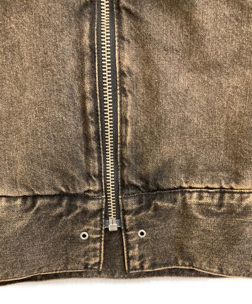 jieda（ジエダ）jieda (ジエダ) DENIM ZIP JACKET ブラウン サイズ:2の古着・服飾アイテム