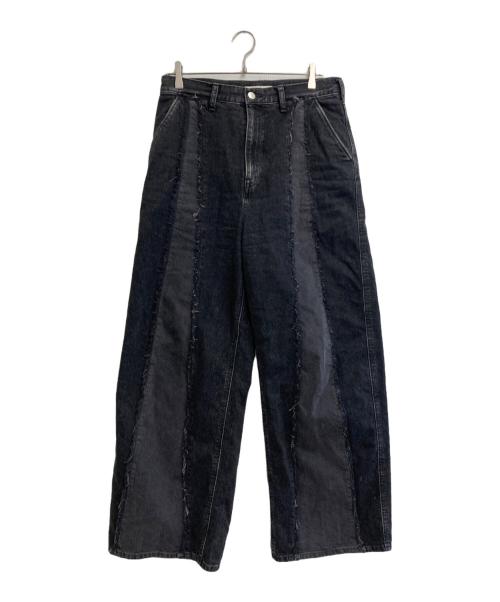 jieda（ジエダ）Jieda (ジエダ) デニムパンツ ブラック サイズ:2の古着・服飾アイテム