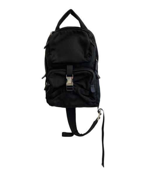 PRADA（プラダ）PRADA (プラダ) Re-Nylon ワンショルダーバッグ ブラックの古着・服飾アイテム