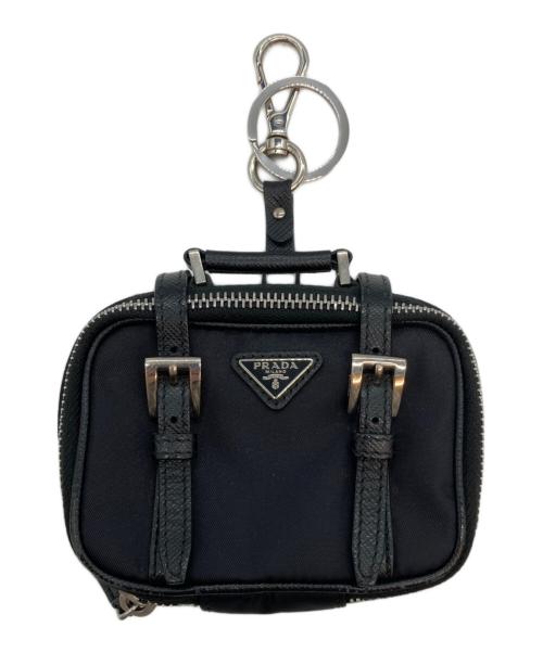 PRADA（プラダ）PRADA (プラダ) キーリング ブラックの古着・服飾アイテム