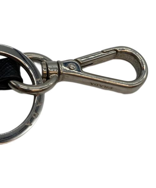 PRADA（プラダ）PRADA (プラダ) キーリング ブラックの古着・服飾アイテム