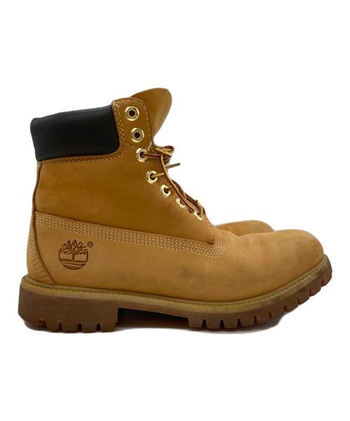 Timberland（ティンバーランド）Timberland (ティンバーランド) 6インチ プレミアム ウォータープルーフ ブーツ ベージュ サイズ:7　1/2ｗの古着・服飾アイテム