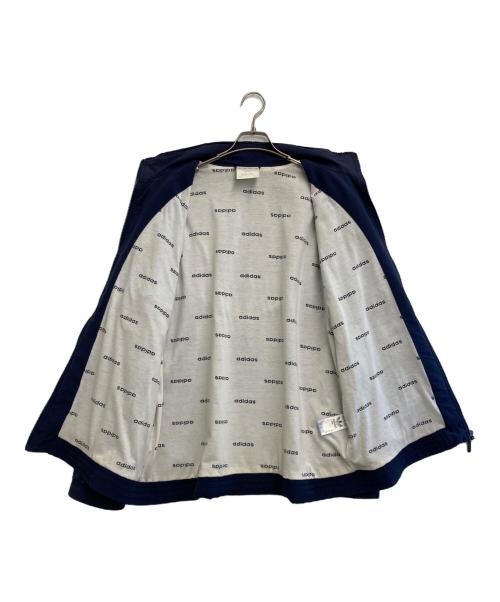 adidas（アディダス）adidas (アディダス) ジップブルゾン ブルー×グリーン サイズ:Lの古着・服飾アイテム