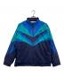 adidas（アディダス）の古着「ジップブルゾン」｜ブルー×グリーン