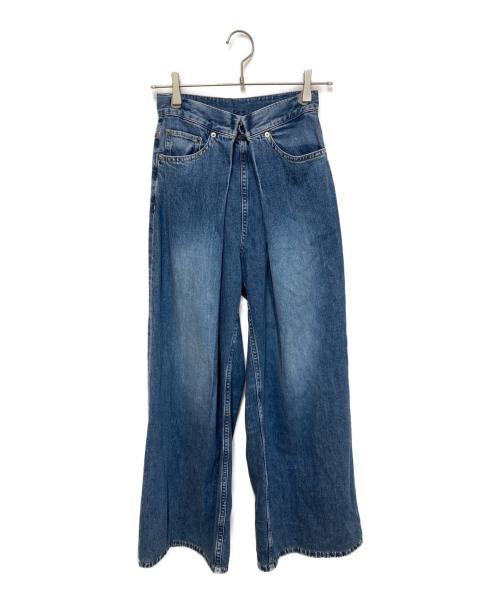 JOHN LAWRENCE SULLIVAN（ジョン ローレンス サリバン）JOHN LAWRENCE SULLIVAN (ジョン ローレンス サリバン) ワイドデニムパンツ ブルー サイズ:SIZE 6の古着・服飾アイテム
