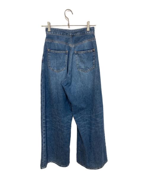 JOHN LAWRENCE SULLIVAN（ジョン ローレンス サリバン）JOHN LAWRENCE SULLIVAN (ジョン ローレンス サリバン) ワイドデニムパンツ ブルー サイズ:SIZE 6の古着・服飾アイテム