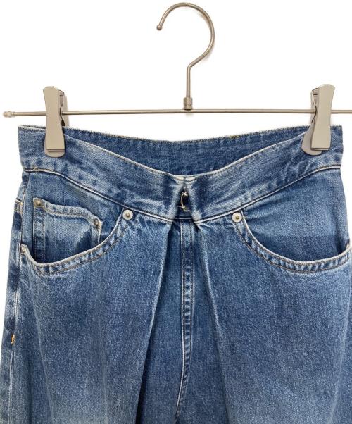 JOHN LAWRENCE SULLIVAN（ジョン ローレンス サリバン）JOHN LAWRENCE SULLIVAN (ジョン ローレンス サリバン) ワイドデニムパンツ ブルー サイズ:SIZE 6の古着・服飾アイテム