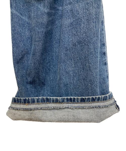 JOHN LAWRENCE SULLIVAN（ジョン ローレンス サリバン）JOHN LAWRENCE SULLIVAN (ジョン ローレンス サリバン) ワイドデニムパンツ ブルー サイズ:SIZE 6の古着・服飾アイテム