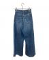 JOHN LAWRENCE SULLIVAN (ジョン ローレンス サリバン) ワイドデニムパンツ ブルー サイズ:SIZE 6：6000円