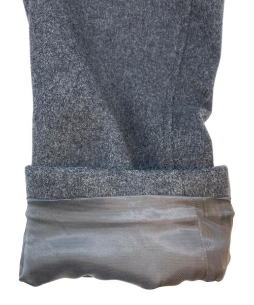 LE CIEL BLEU（ルシェルブルー）LE CIEL BLEU (ルシェルブルー) メルトンクラシックコート グレー サイズ:SIZE 36の古着・服飾アイテム