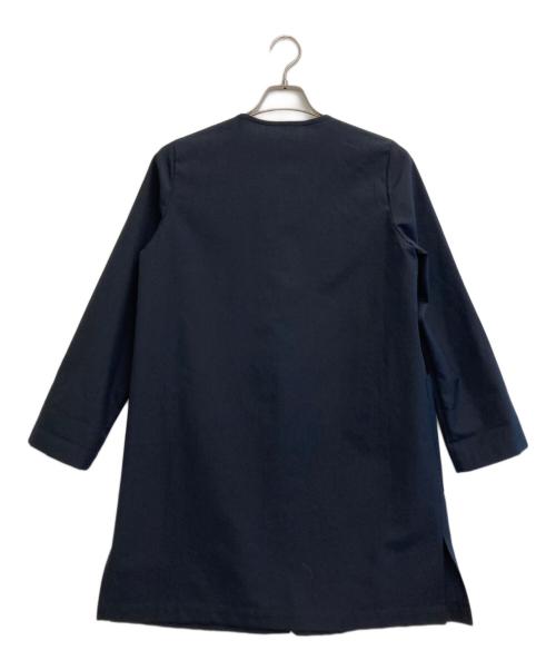 homspun（ホームスパン）homspun (ホームスパン) チャイナワンピース ネイビー サイズ:Sの古着・服飾アイテム