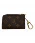 LOUIS VUITTON (ルイ ヴィトン) コインケース ブラウン：47000円