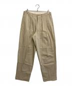 Y's for menワイズフォーメン）の古着「2タックチノパンツ」｜ベージュ