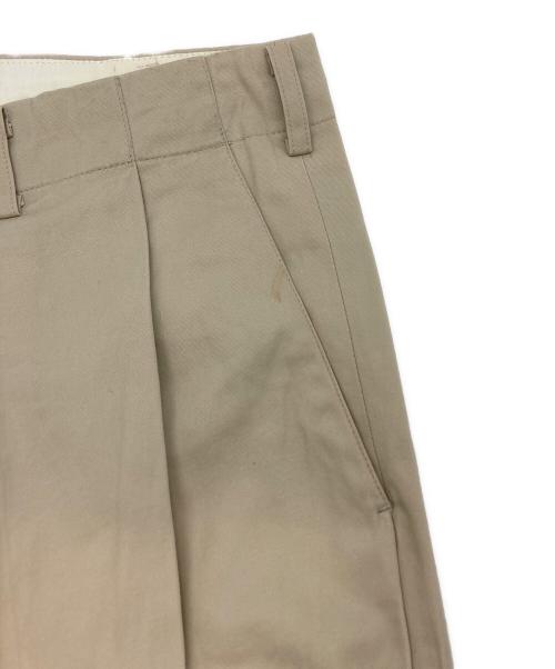 Y's for men（ワイズフォーメン）Y's for men (ワイズフォーメン) 2タックチノパンツ ベージュ サイズ:Lの古着・服飾アイテム