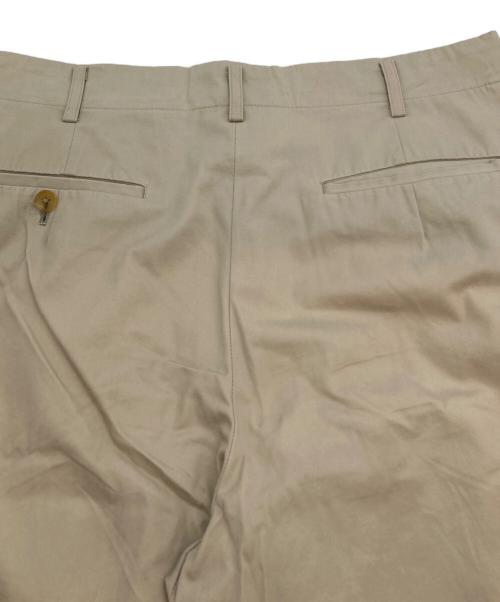 Y's for men（ワイズフォーメン）Y's for men (ワイズフォーメン) 2タックチノパンツ ベージュ サイズ:Lの古着・服飾アイテム