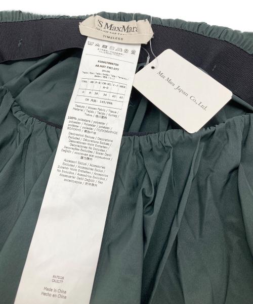 'S Max Mara（エスマックスマーラ）'S Max Mara (エスマックスマーラ) トップス スカート セットアップ ブラック サイズ:40 未使用品の古着・服飾アイテム