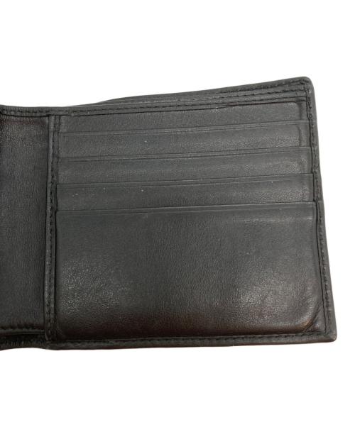 PRADA（プラダ）PRADA (プラダ) 2つ折り財布 ブラックの古着・服飾アイテム