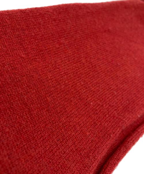 Maison Margiela（メゾンマルジェラ）Maison Margiela (メゾンマルジェラ) 20AW Vネックカーディガン レッド サイズ:xsの古着・服飾アイテム