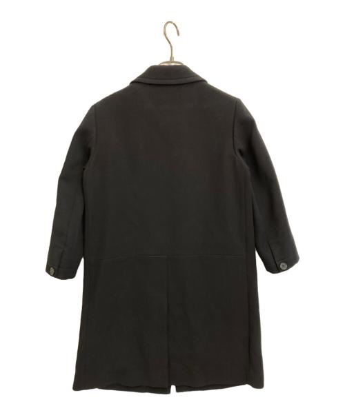 MIU MIU（ミュウミュウ）MIU MIU (ミュウミュウ) ラウンドカラーコート ブラック サイズ:38の古着・服飾アイテム