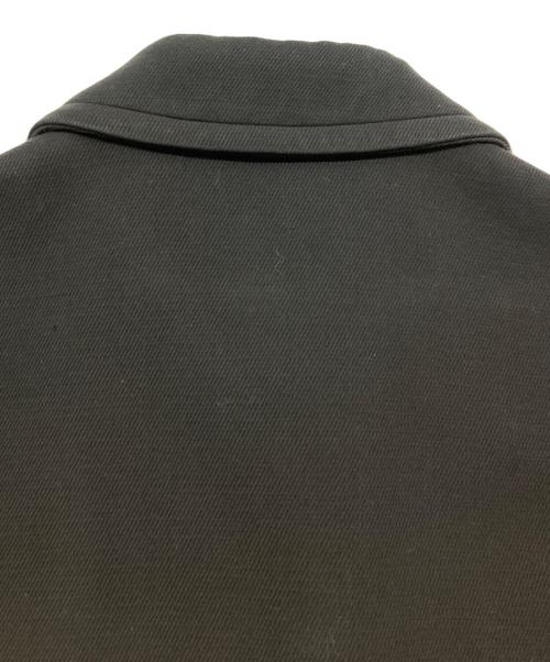 MIU MIU（ミュウミュウ）MIU MIU (ミュウミュウ) ラウンドカラーコート ブラック サイズ:38の古着・服飾アイテム