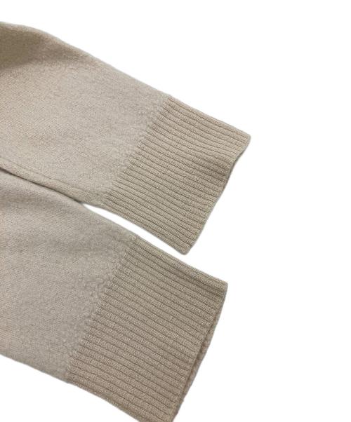 Maison Margiela 10（メゾンマルジェラ 10）Maison Margiela 10 (メゾンマルジェラ 10) Vネックニット ベージュ サイズ:Ｌの古着・服飾アイテム