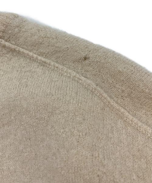 Maison Margiela 10（メゾンマルジェラ 10）Maison Margiela 10 (メゾンマルジェラ 10) Vネックニット ベージュ サイズ:Ｌの古着・服飾アイテム