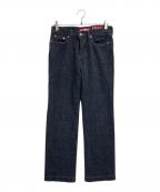 JUNYA WATANABE MAN PINK×LEVI'Sジュンヤワタナベマン ピンク×リーバイス）の古着「5Pウールパンツ」｜インディゴ