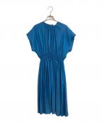 BALLSEYボールジィ）の古着「エアリークロス ギャザーワンピース」｜ブルー