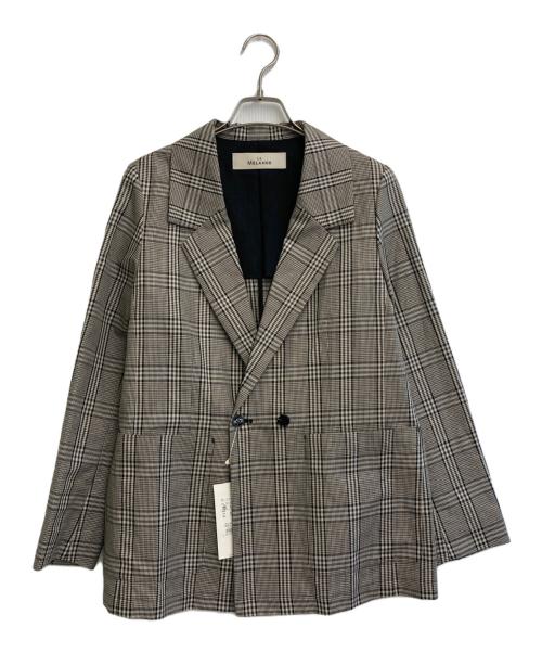 Le Melange（ル・メランジュ）Le Melange (ル・メランジュ) ダブルジャケット グレー サイズ:SIZE Free 未使用品の古着・服飾アイテム