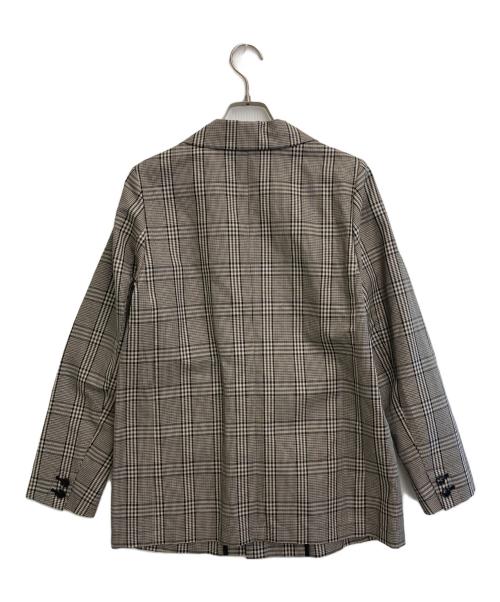 Le Melange（ル・メランジュ）Le Melange (ル・メランジュ) ダブルジャケット グレー サイズ:SIZE Free 未使用品の古着・服飾アイテム