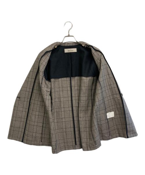 Le Melange（ル・メランジュ）Le Melange (ル・メランジュ) ダブルジャケット グレー サイズ:SIZE Free 未使用品の古着・服飾アイテム