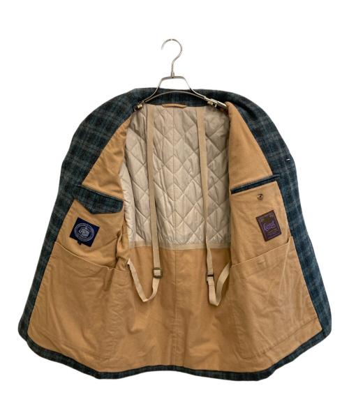 J.PRESS（ジェイプレス）J.PRESS (ジェイプレス) LAVEROCK TWEEDジャケット グリーン サイズ:Lの古着・服飾アイテム