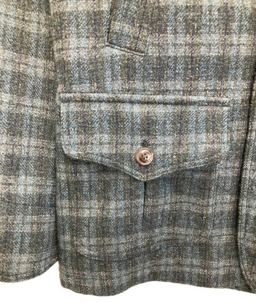 J.PRESS（ジェイプレス）J.PRESS (ジェイプレス) LAVEROCK TWEEDジャケット グリーン サイズ:Lの古着・服飾アイテム
