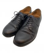 PADRONEパドローネ）の古着「DERBY PLAIN TOE」｜ブラック