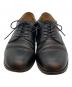 PADRONE (パドローネ) DERBY PLAIN TOE ブラック サイズ:40：7000円